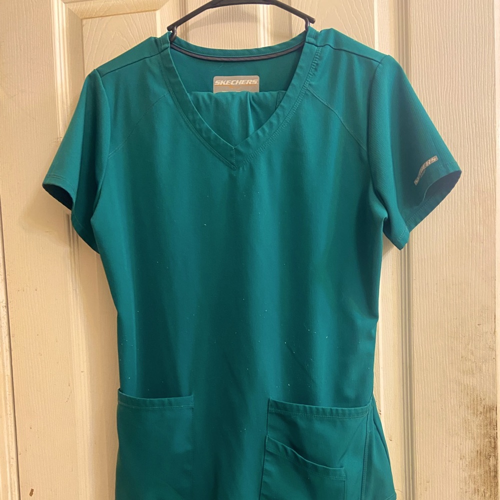 Skechers Wrinkle Free Emerald Scrubs